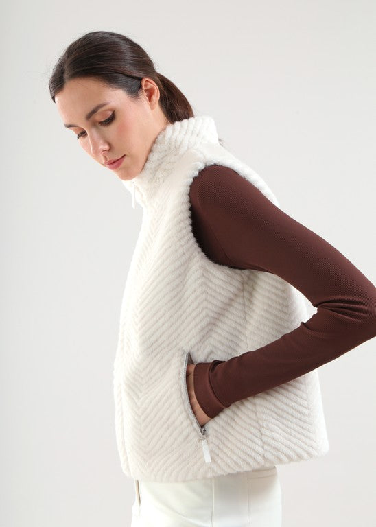 Veste sans manches Réversible Femme Chervò Ersilia