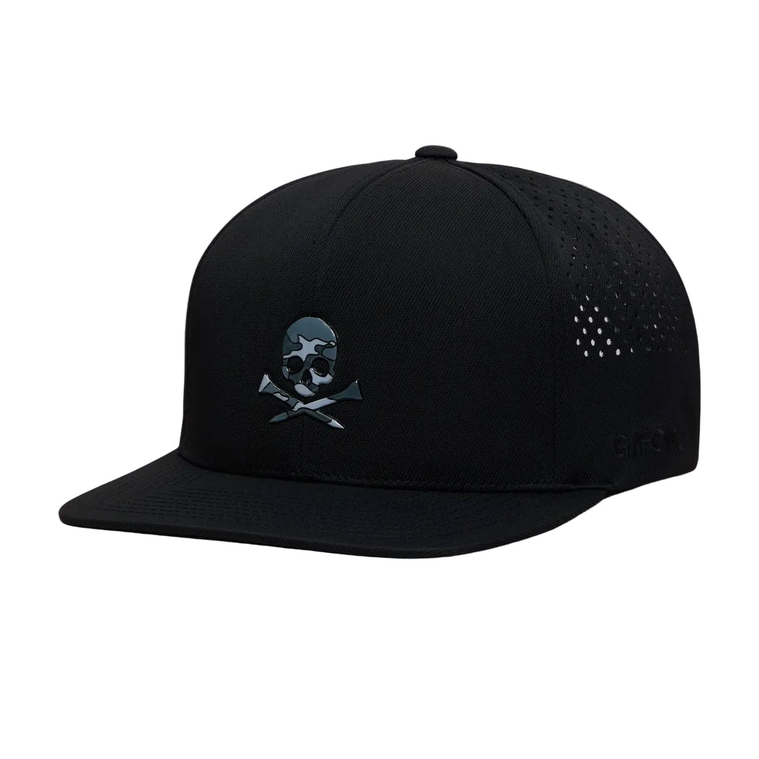 Casquette de Golf Homme Skull &amp; Tees Perforée - G/FORE - Noir