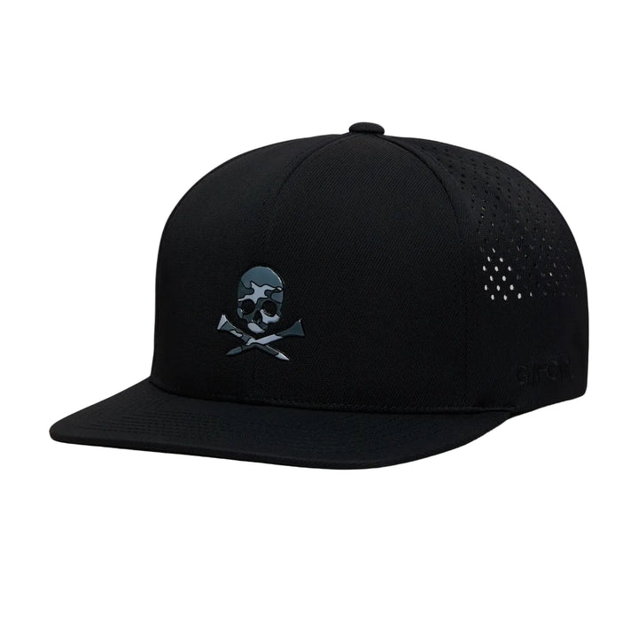 Casquette de Golf Homme Skull &amp; Tees Perforée - G/FORE - Noir