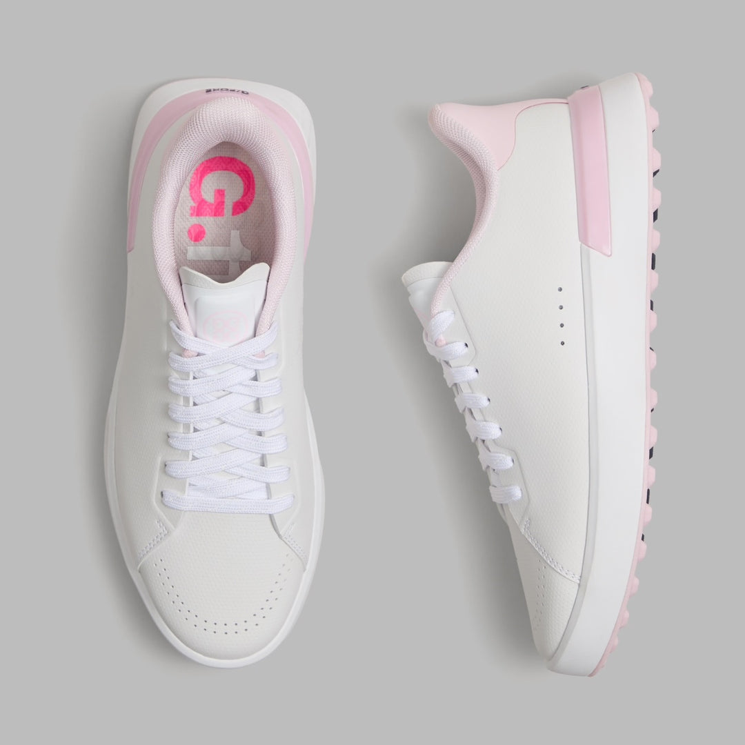 Chaussure de Golf Femme G.112 Perforated Kiltie - G/FORE - Blanc / Rose - 37.5