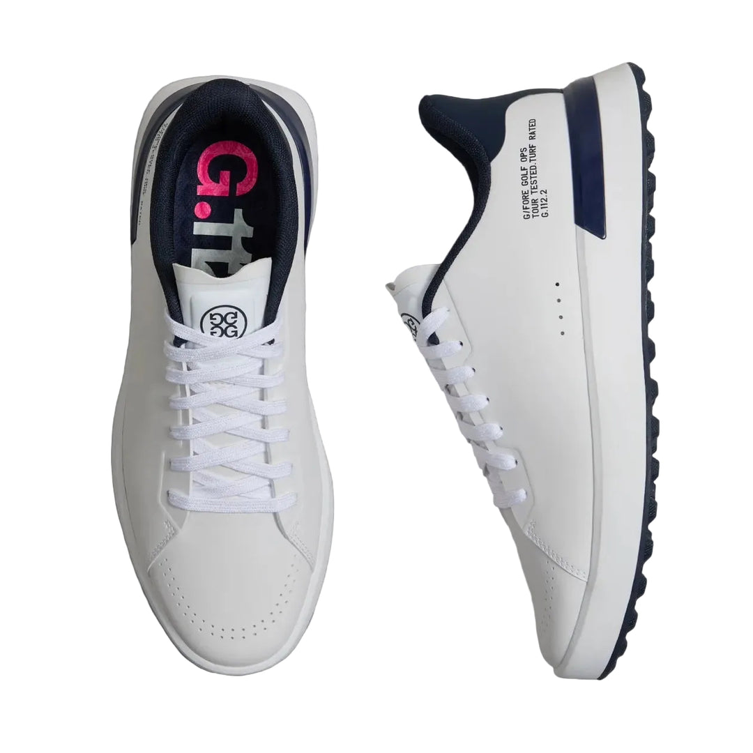 Chaussure de Golf Homme G.112 - G/FORE - Gris clair / Orange - 44