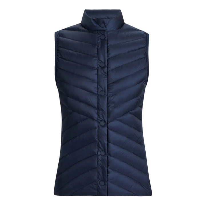 Doudoune de Golf Femme Sans Manches V-Down Stretch - G/FORE - Marine - S