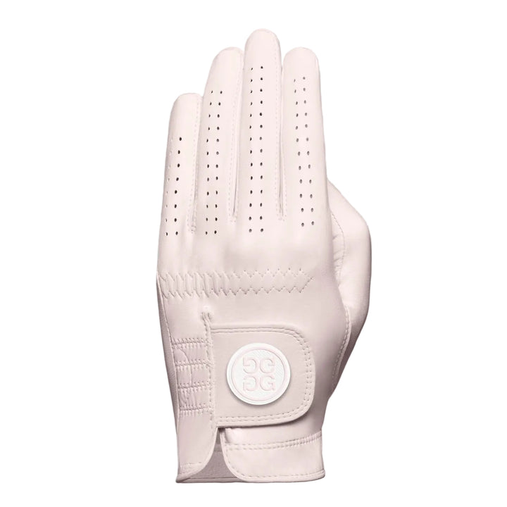 Gant de Golf Femme Signature en Cuir Cabretta - G/FORE - Rose - S — Main gauche