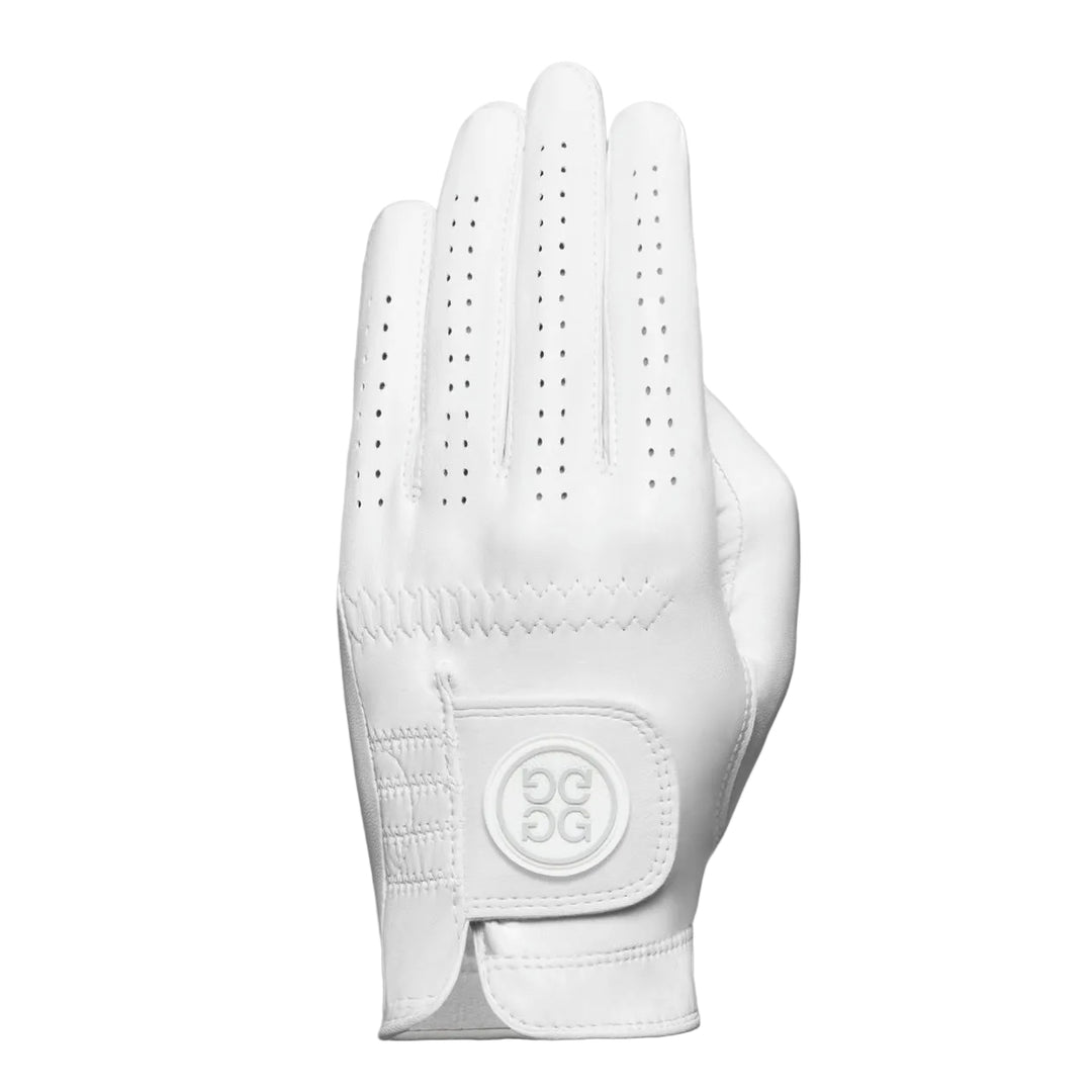 Gant de Golf Femme Signature en Cuir Cabretta - G/FORE - Rose - ML — Main gauche