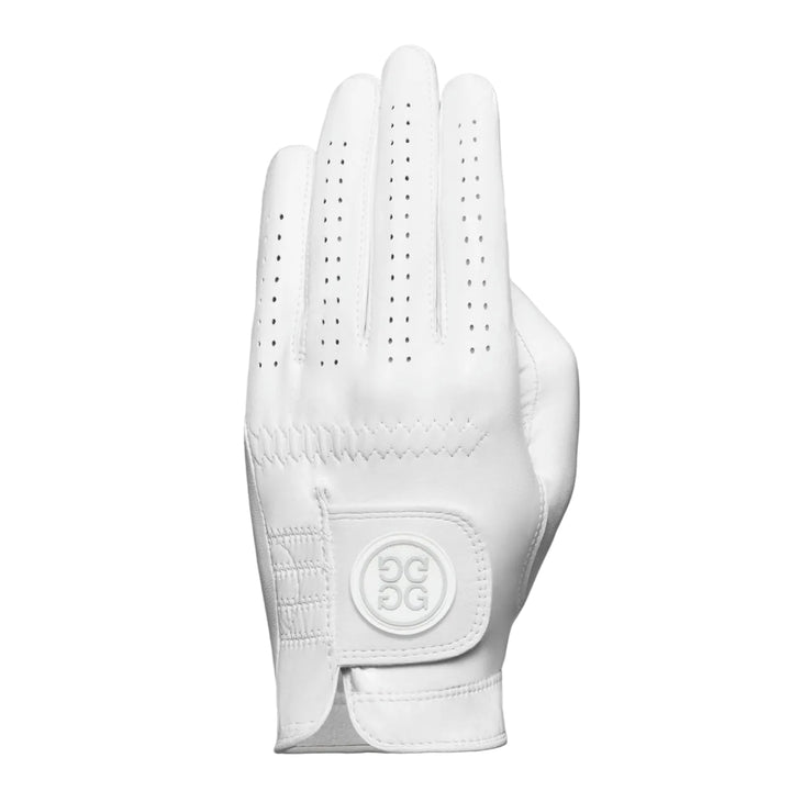 Gant de Golf Femme Signature en Cuir Cabretta - G/FORE - Rose - ML — Main gauche