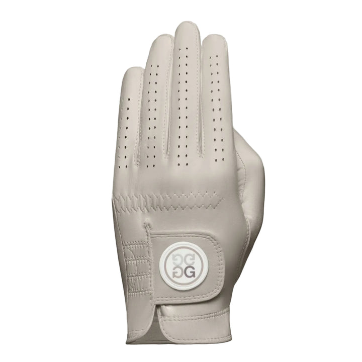 Gant de Golf Homme en Cuir Signature - G/FORE - Beige - S — Main gauche