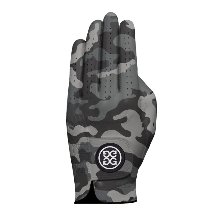 Gant de Golf Homme en Cuir Signature Camo - G/FORE - Gris - S — Main gauche