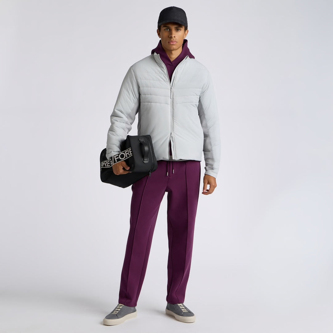 Veste Doudoune Hybride de Golf Homme Maverick Stretch 2.0 - G/FORE - Gris clair - L