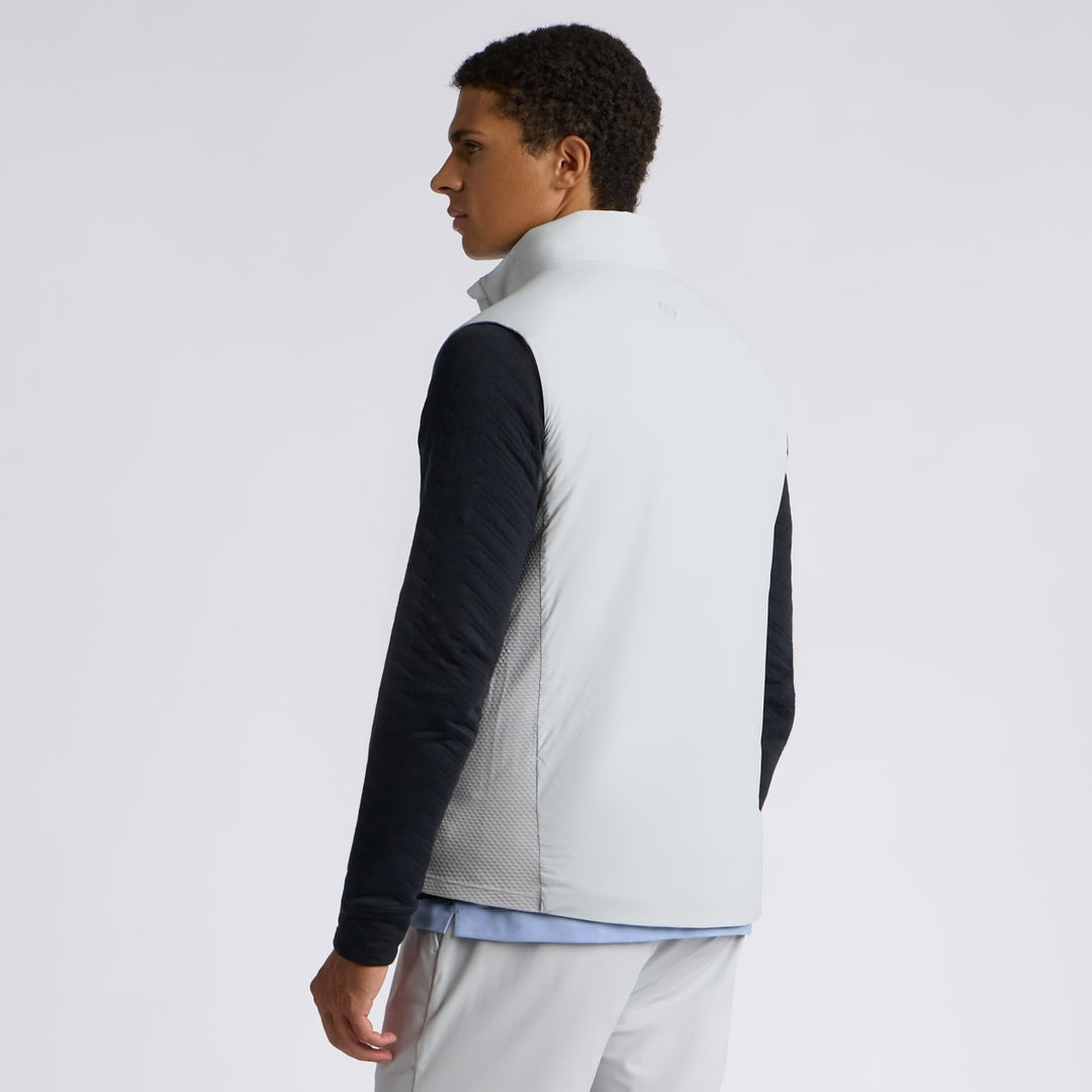 Doudoune Sans Manches de Golf Homme Maverick Hybrid Stretch Vest 2.0 - G/FORE - Gris clair - L