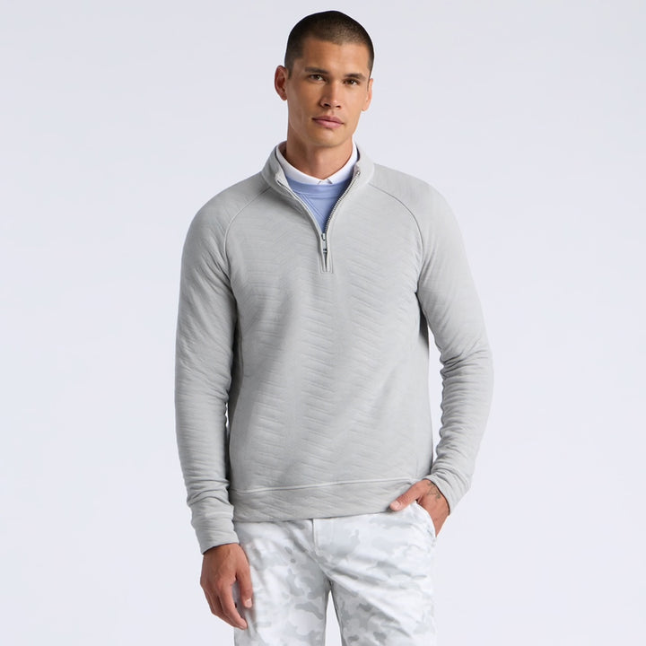 Pull de Golf Homme Matelassé 1/4 Zip Dunes Cotton - G/FORE