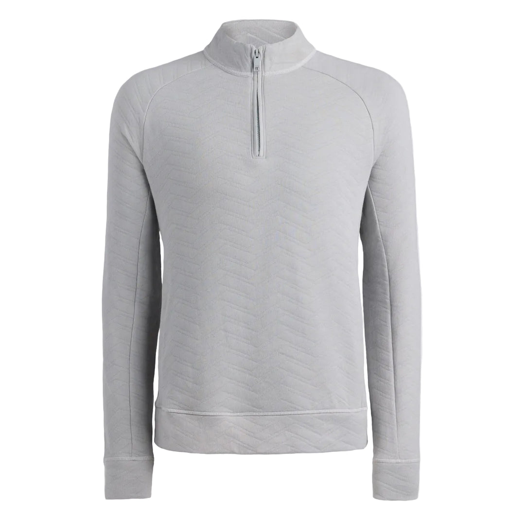 Pull de Golf Homme Matelassé 1/4 Zip Dunes Cotton - G/FORE - Marine - XL