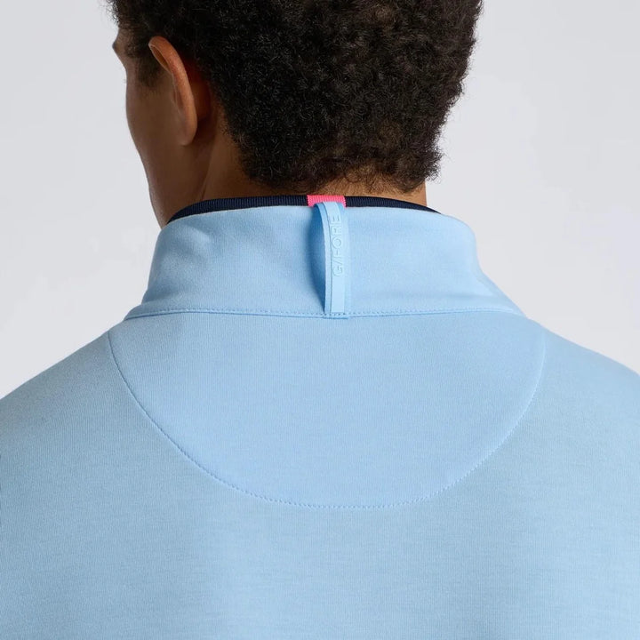 Pull de Golf Homme Luxe Mid 1/4 Zip - G/FORE - Bleu ciel - XXL