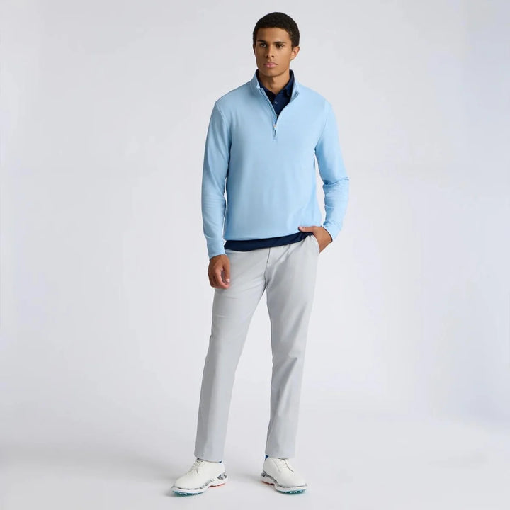 Pull de Golf Homme Luxe Mid 1/4 Zip - G/FORE - Bleu ciel - M