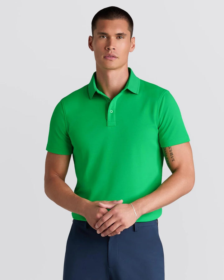 Polo de Golf Homme Piqué Essential Performance - G/FORE - Clover - M