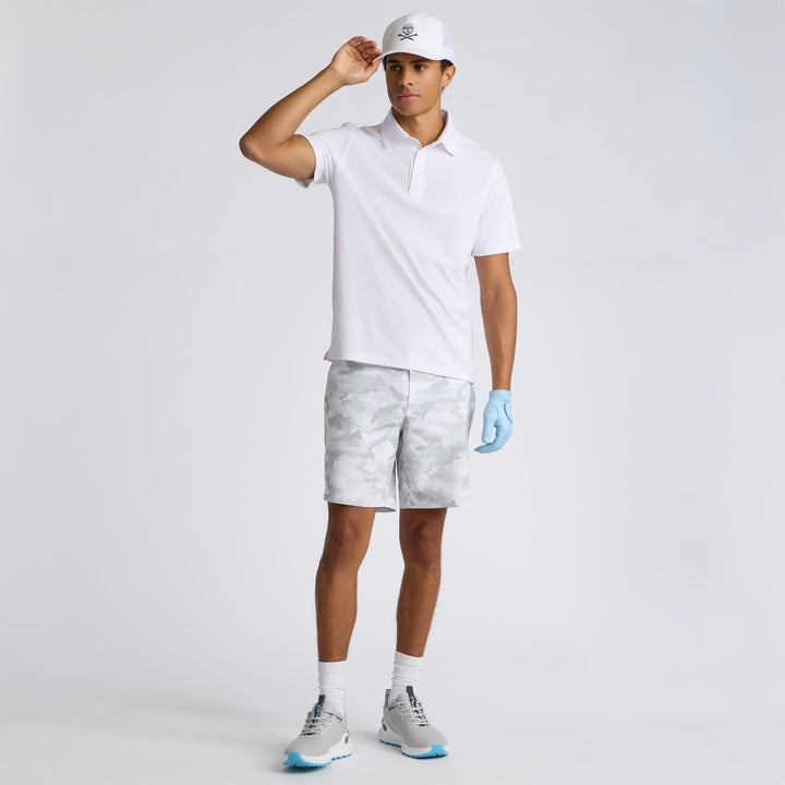 Polo de Golf Homme Piqué Essential Performance - G/FORE - Snow - L