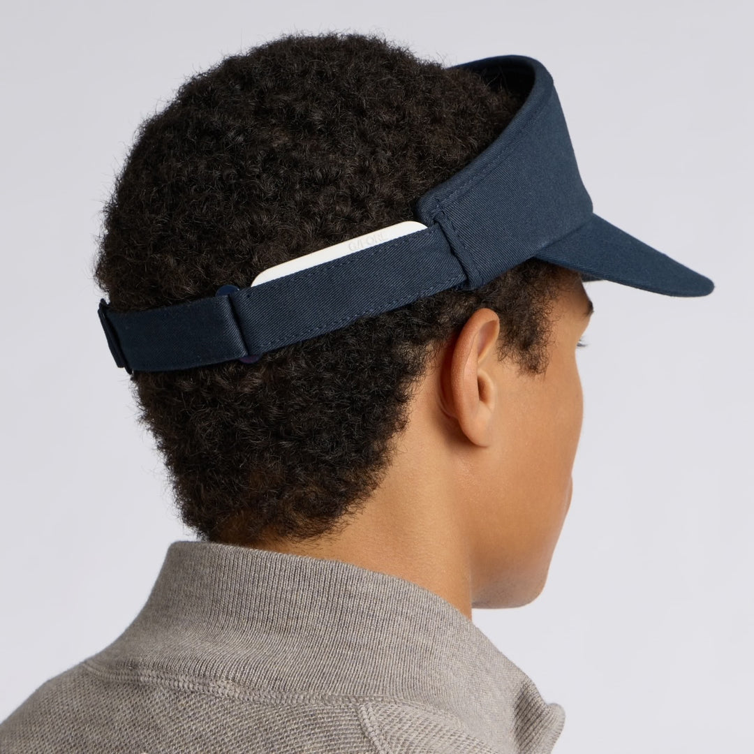 Visière de Golf Unisexe Logo Cotton Twill - G/FORE - Marine