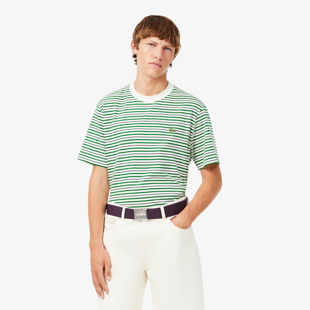 Ceinture de Golf Tissée Petit Piqué L.12.12 Concept - Lacoste - Noir