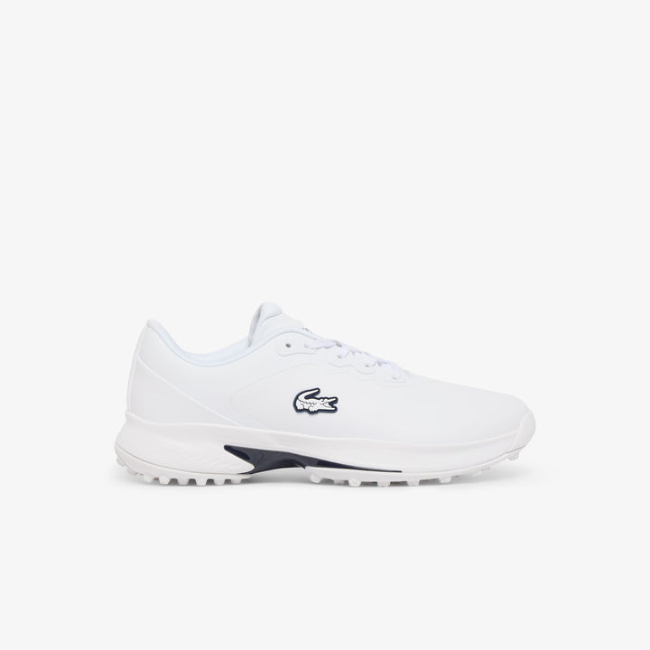 Chaussures de Golf Golf Point Homme en Cuir blanc/marine - Lacoste