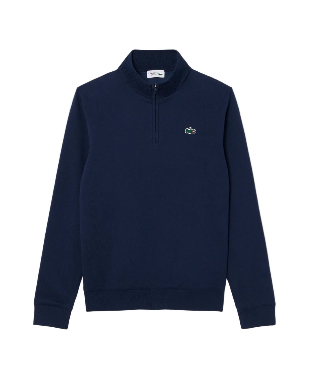 Pull Quart-Zip Coupe-Vent Lacoste - Bleu marine - S