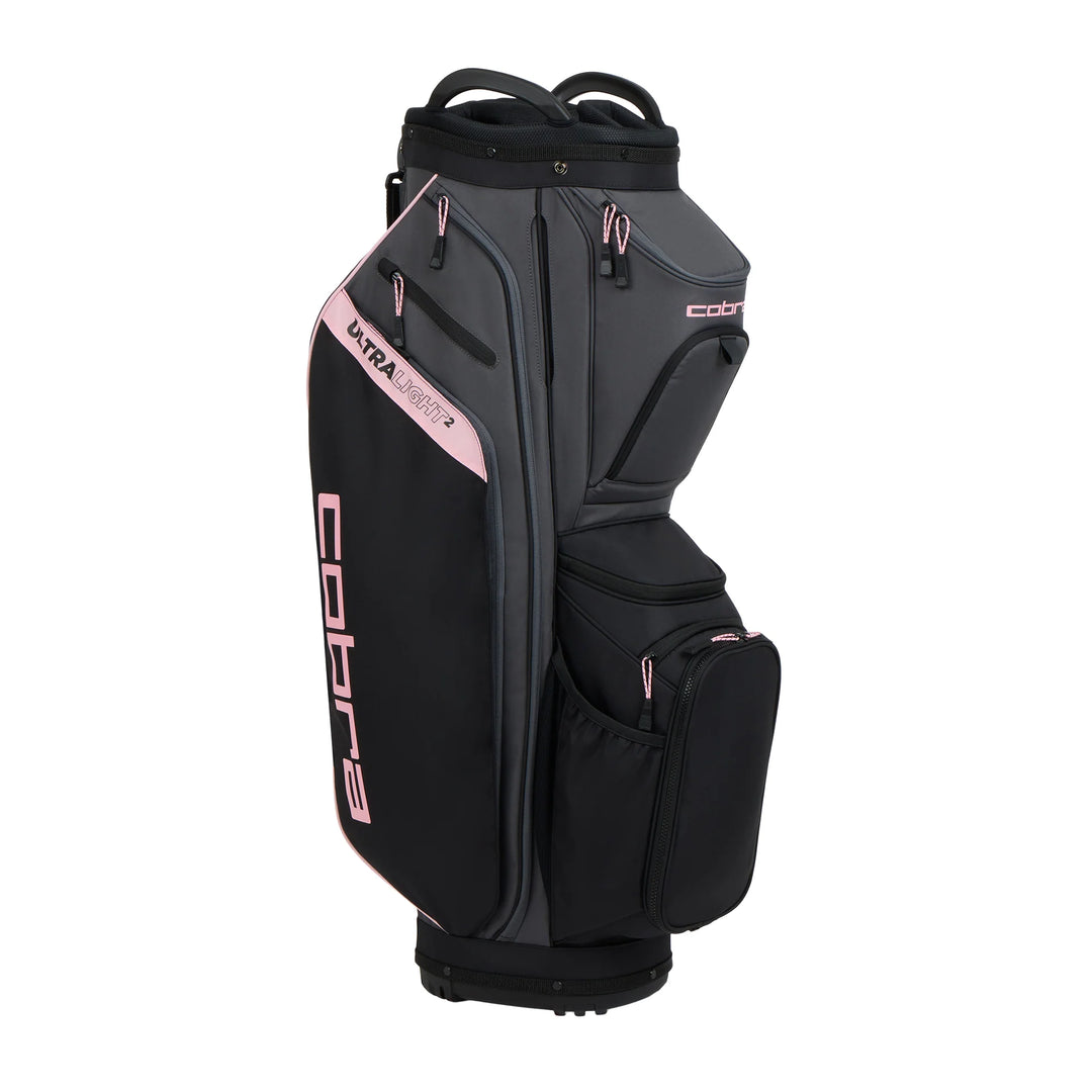 Sac Chariot de Golf Cobra Ultralight 2 - Noir / Rose - vue 3