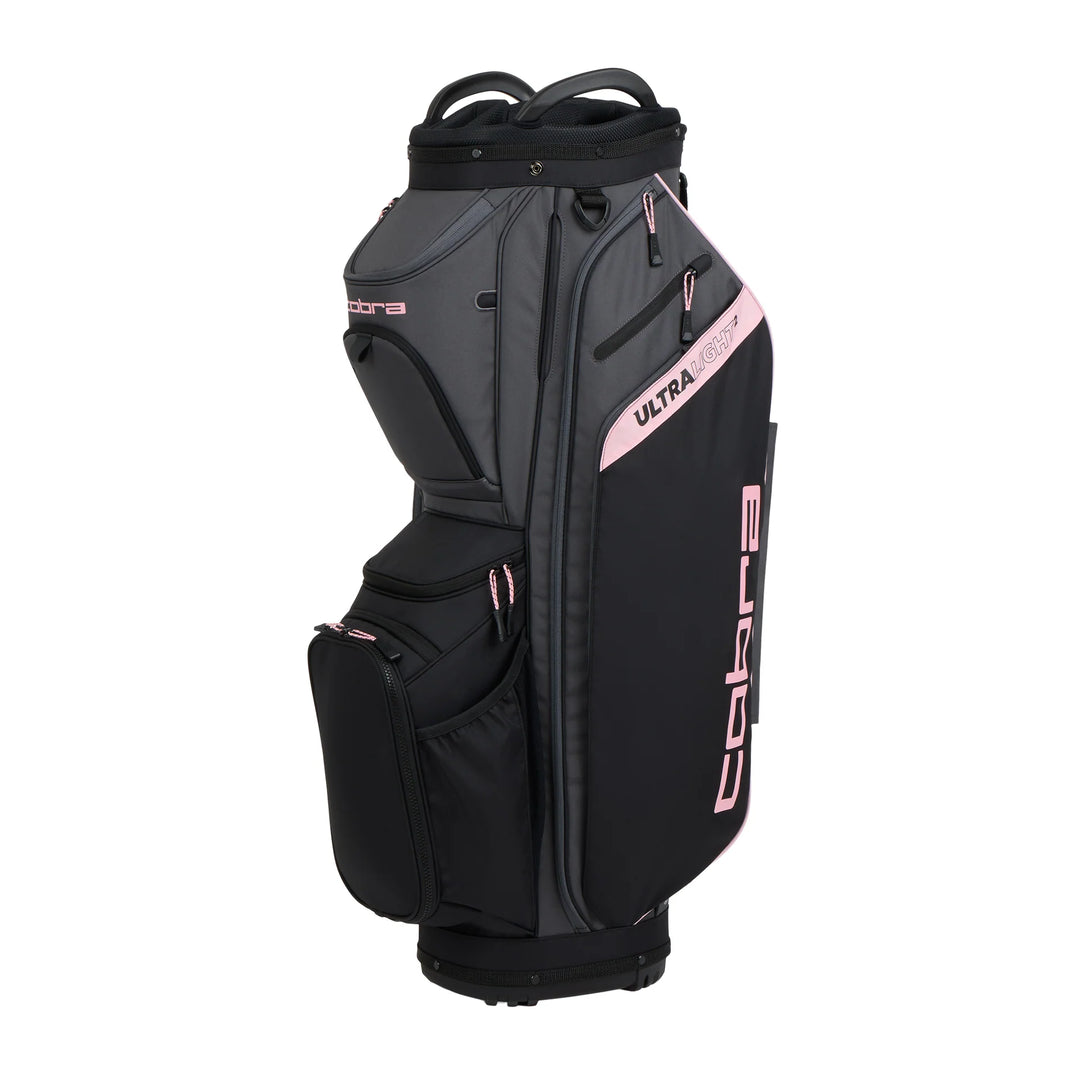 Sac Chariot de Golf Cobra Ultralight 2 - Noir / Rose