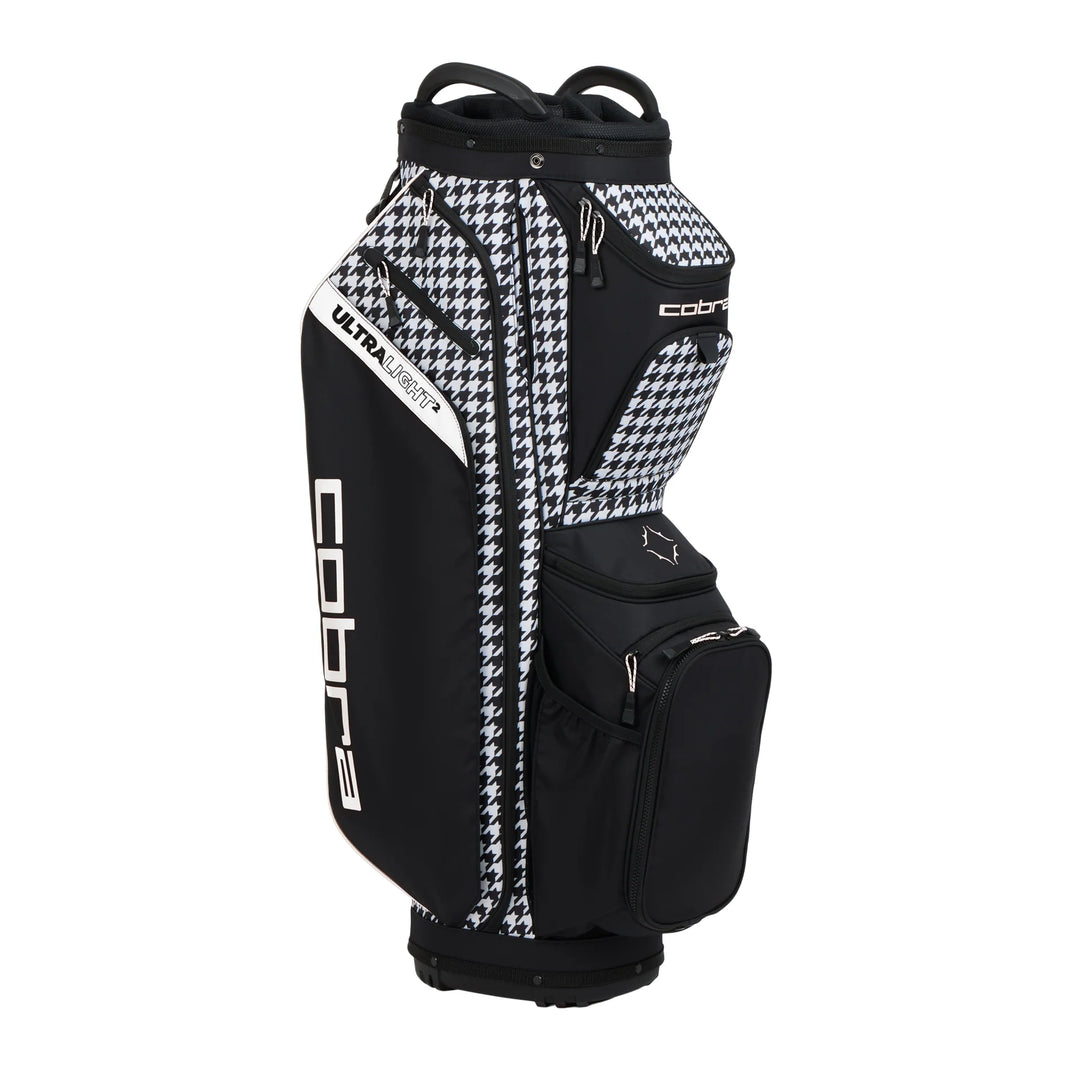 Sac Chariot de Golf Cobra Ultralight 2 - Pied-de-poule / Noir - vue 3