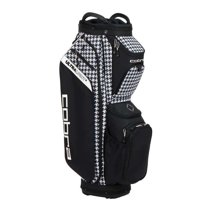Sac Chariot de Golf Cobra Ultralight 2 - Pied-de-poule / Noir - vue 3