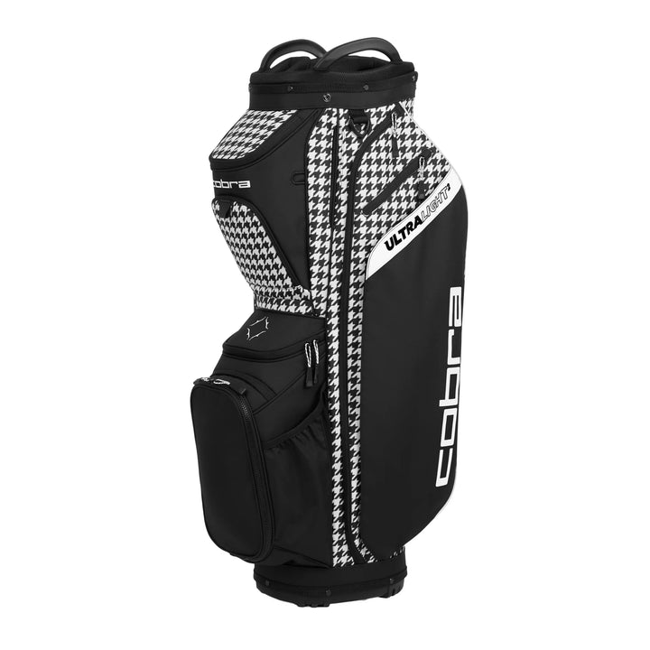 Sac Chariot de Golf Cobra Ultralight 2 - Pied-de-poule / Noir