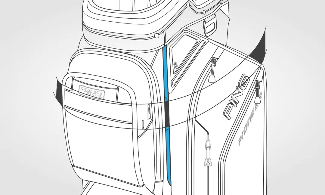 Sac Chariot de Golf PING Pioneer - vue 2