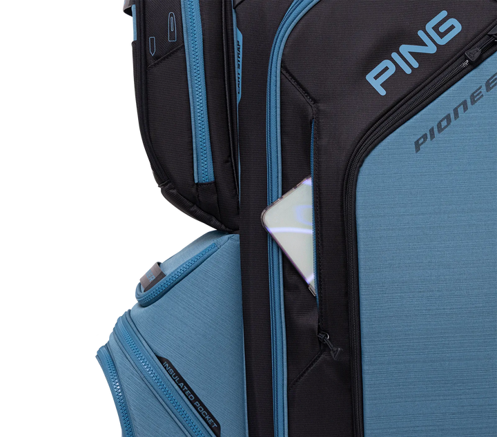 Sac Chariot de Golf PING Pioneer - Bleu gris / Noir - vue 10