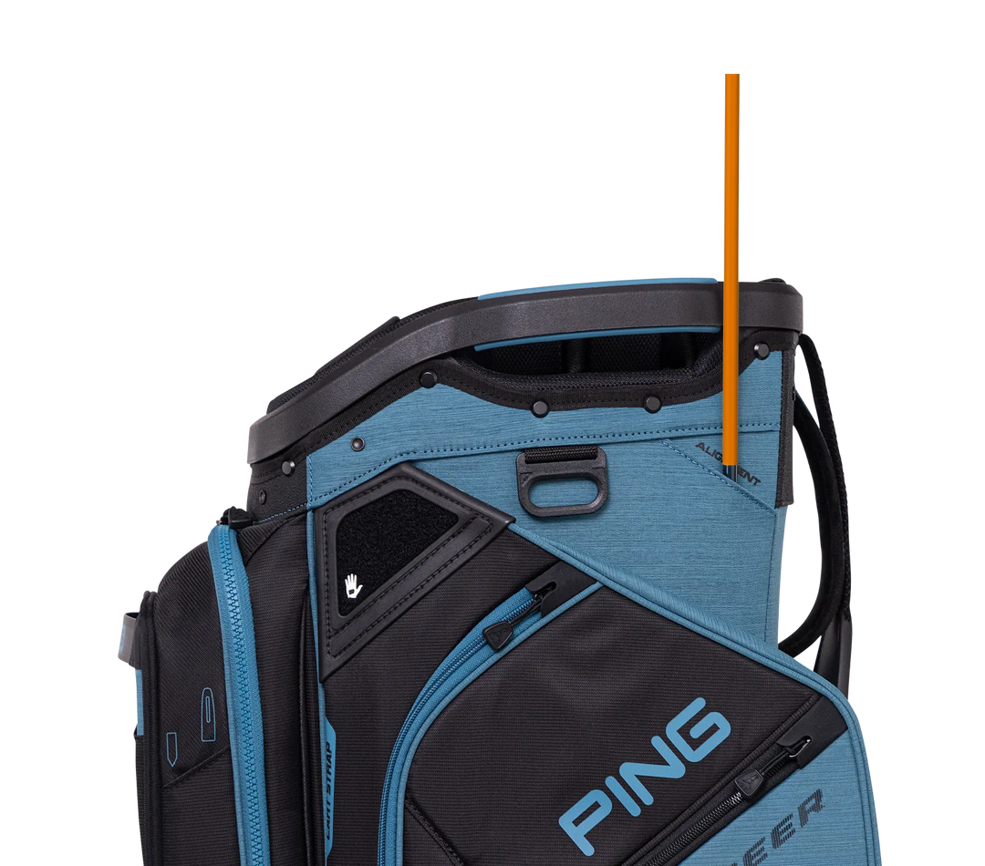 Sac Chariot de Golf PING Pioneer - Bleu gris / Noir - vue 3