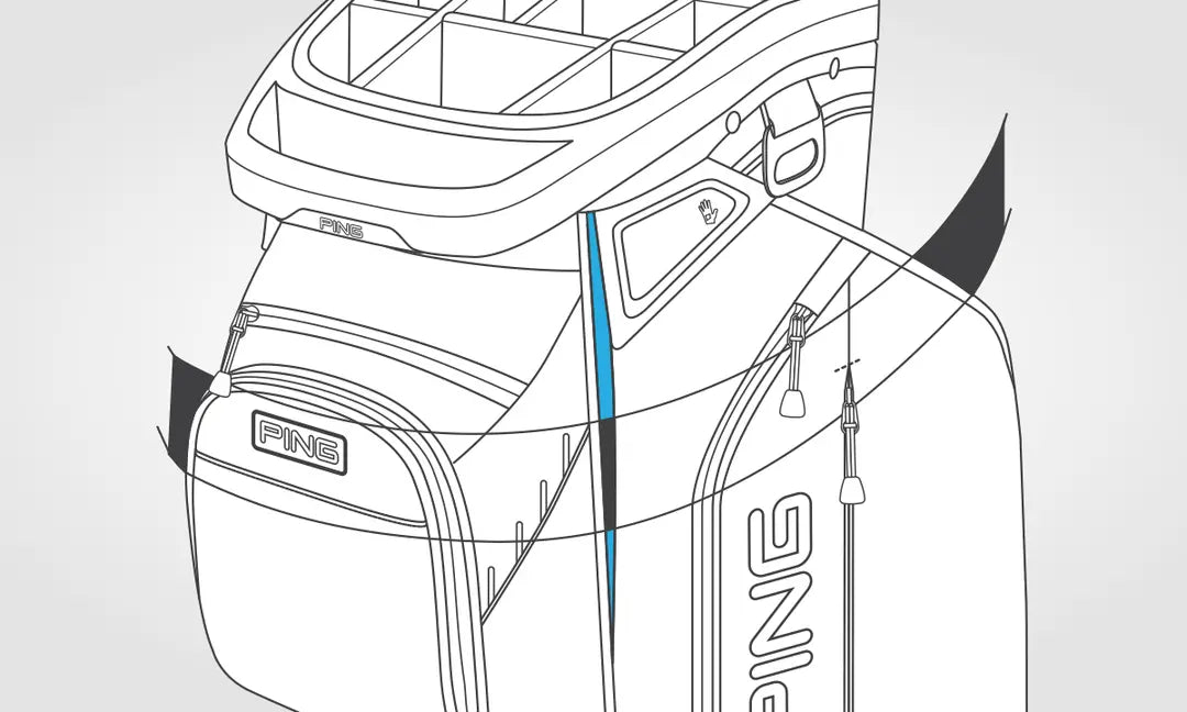 Sac Chariot de Golf PING Traverse - vue 2