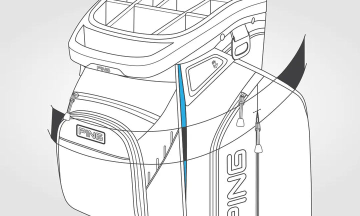 Sac Chariot de Golf PING Traverse - vue 2