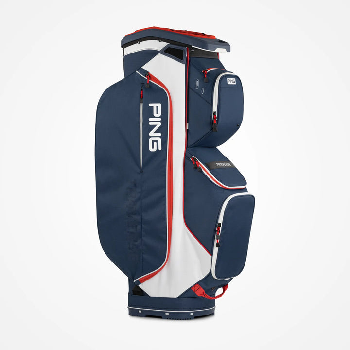 Sac Chariot de Golf PING Traverse - Marine / Blanc / Rouge