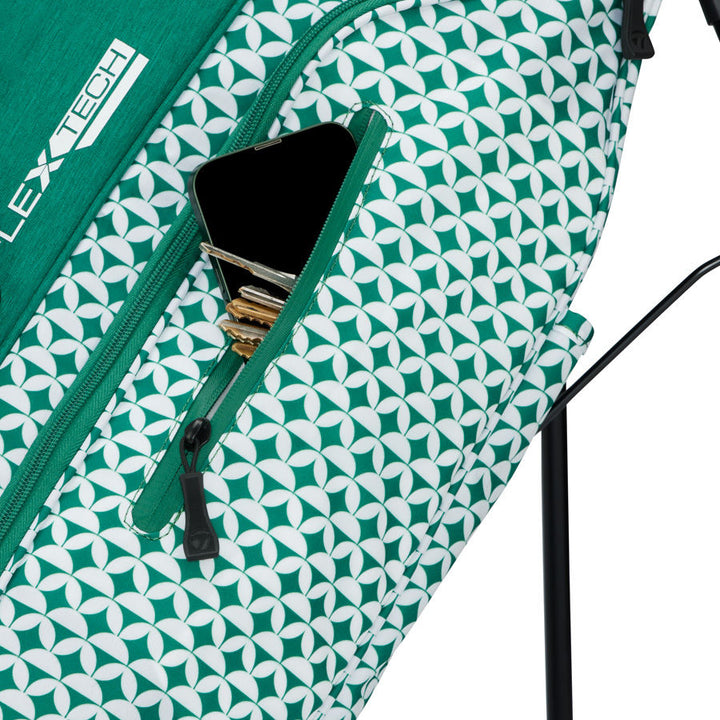 Sac Trépied de Golf TaylorMade FlexTech - Vert / Blanc - vue 3