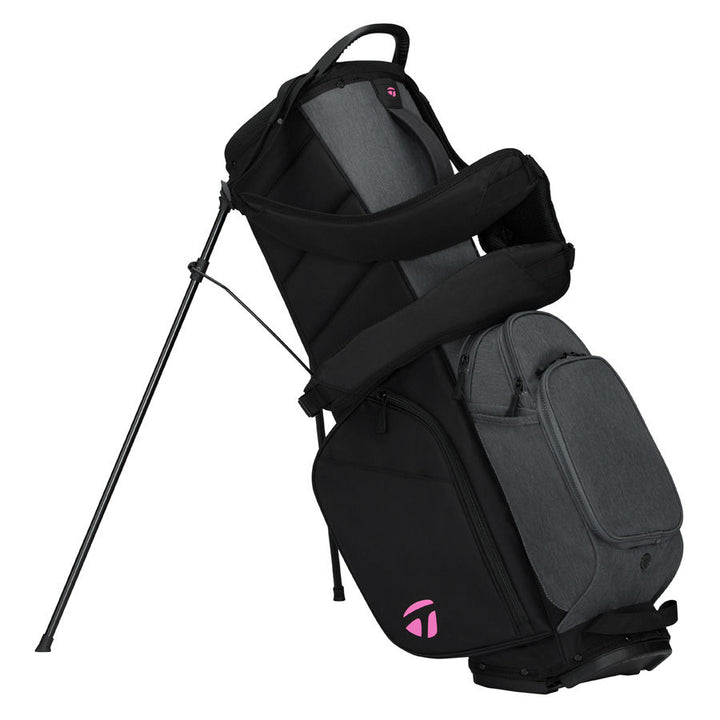 Sac Trépied de Golf Hybride TaylorMade FlexTech Crossover - Gris / Noir / Rose - vue 4