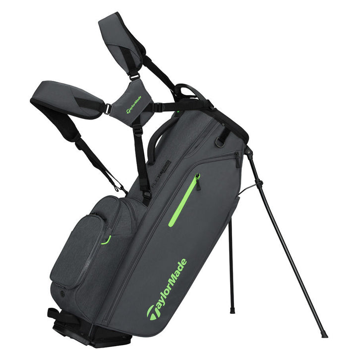 Sac Trépied de Golf Hybride TaylorMade FlexTech Crossover - Gris / Vert