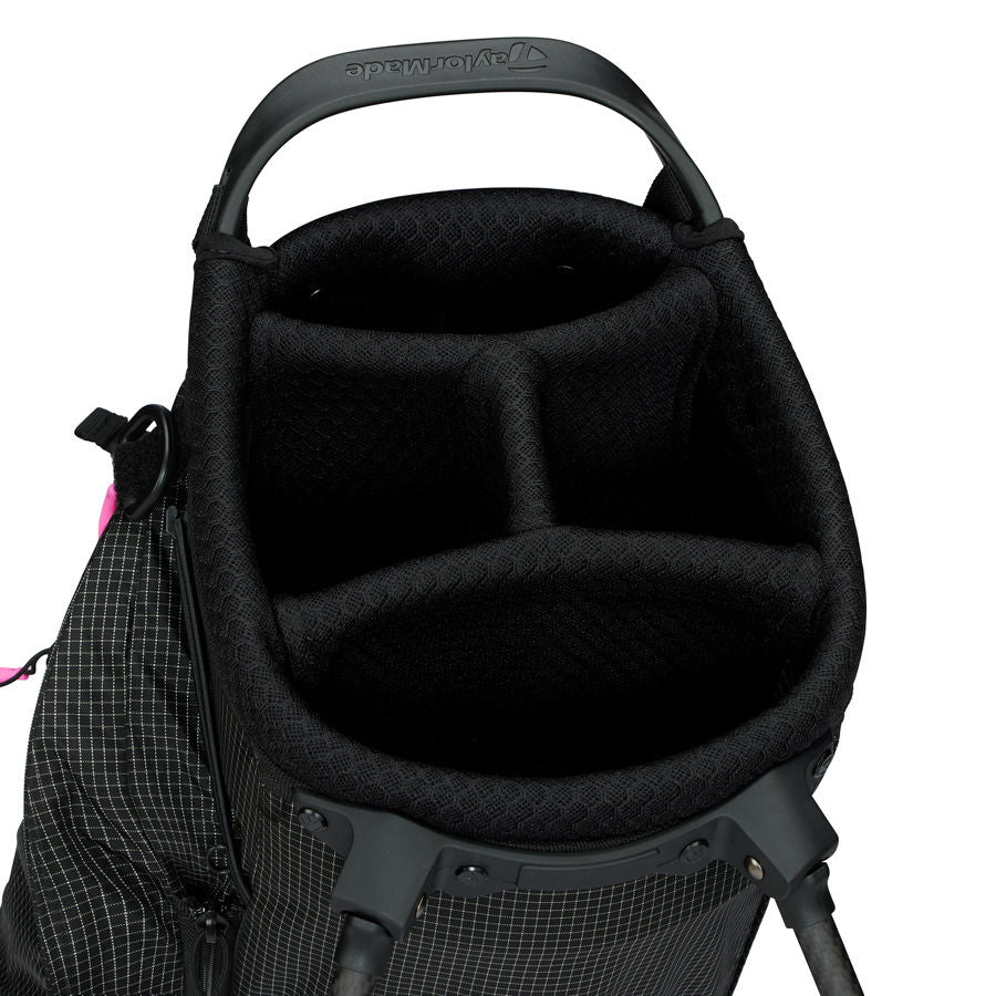 Sac Trépied de Golf Ultra-léger TaylorMade FlexTech SuperLite - Noir / Rose - vue 2