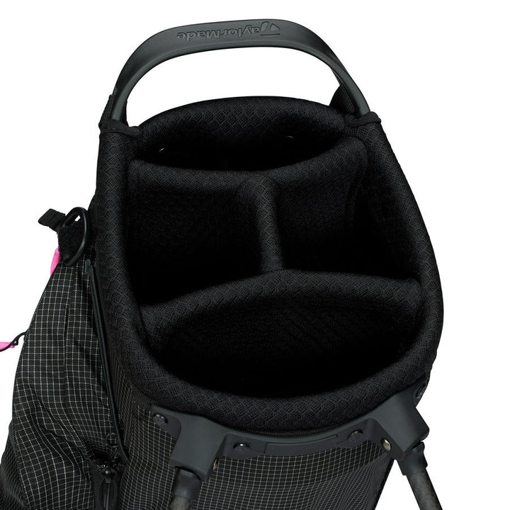 Sac Trépied de Golf Ultra-léger TaylorMade FlexTech SuperLite - Noir / Rose - vue 2