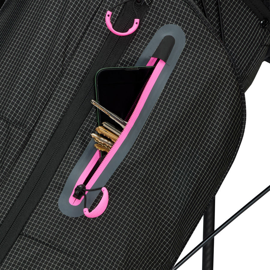 Sac Trépied de Golf Ultra-léger TaylorMade FlexTech SuperLite - Noir / Rose - vue 3
