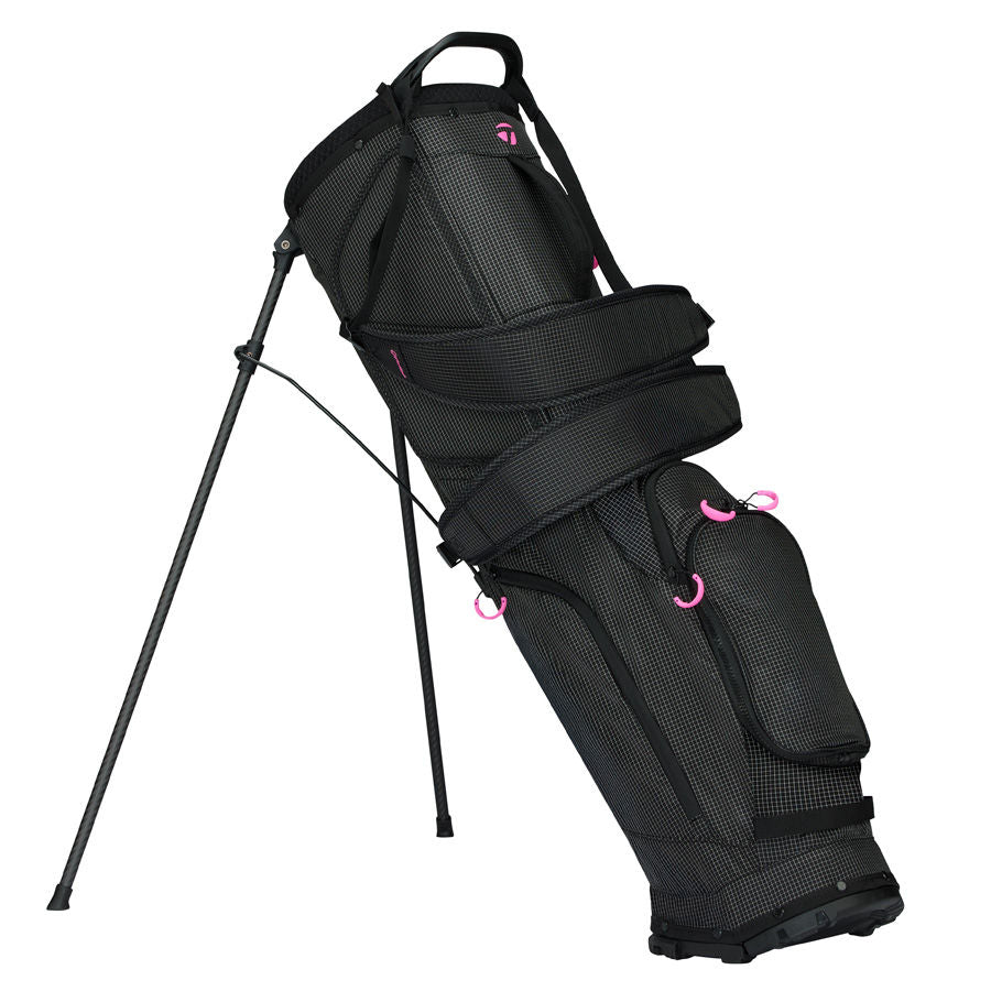 Sac Trépied de Golf Ultra-léger TaylorMade FlexTech SuperLite - Noir / Rose - vue 4