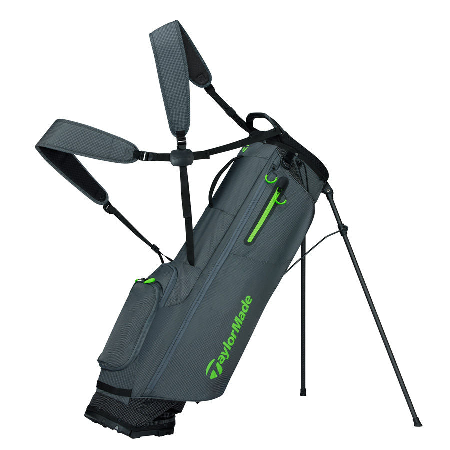 Sac Trépied de Golf Ultra-léger TaylorMade FlexTech SuperLite - Gris / Vert