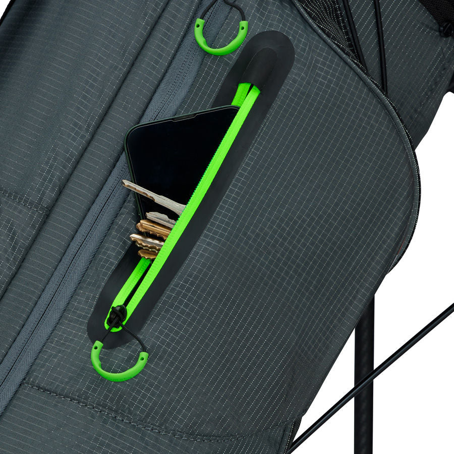Sac Trépied de Golf Ultra-léger TaylorMade FlexTech SuperLite - Gris / Vert - vue 3