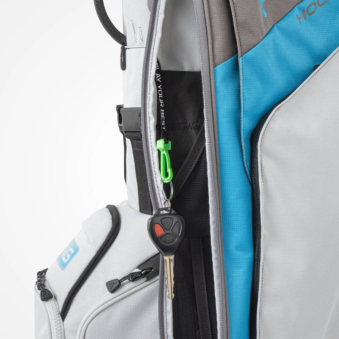 Sac Trépied de Golf PING Hoofer - Blanc / Gris / Bleu - vue 5