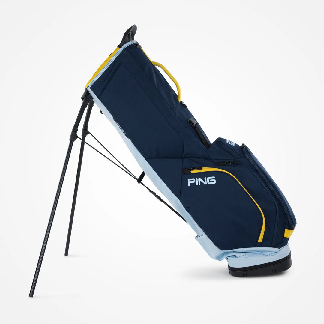 Sac Trépied de Golf PING Hoofer Lite - Marine / Jaune - vue 2