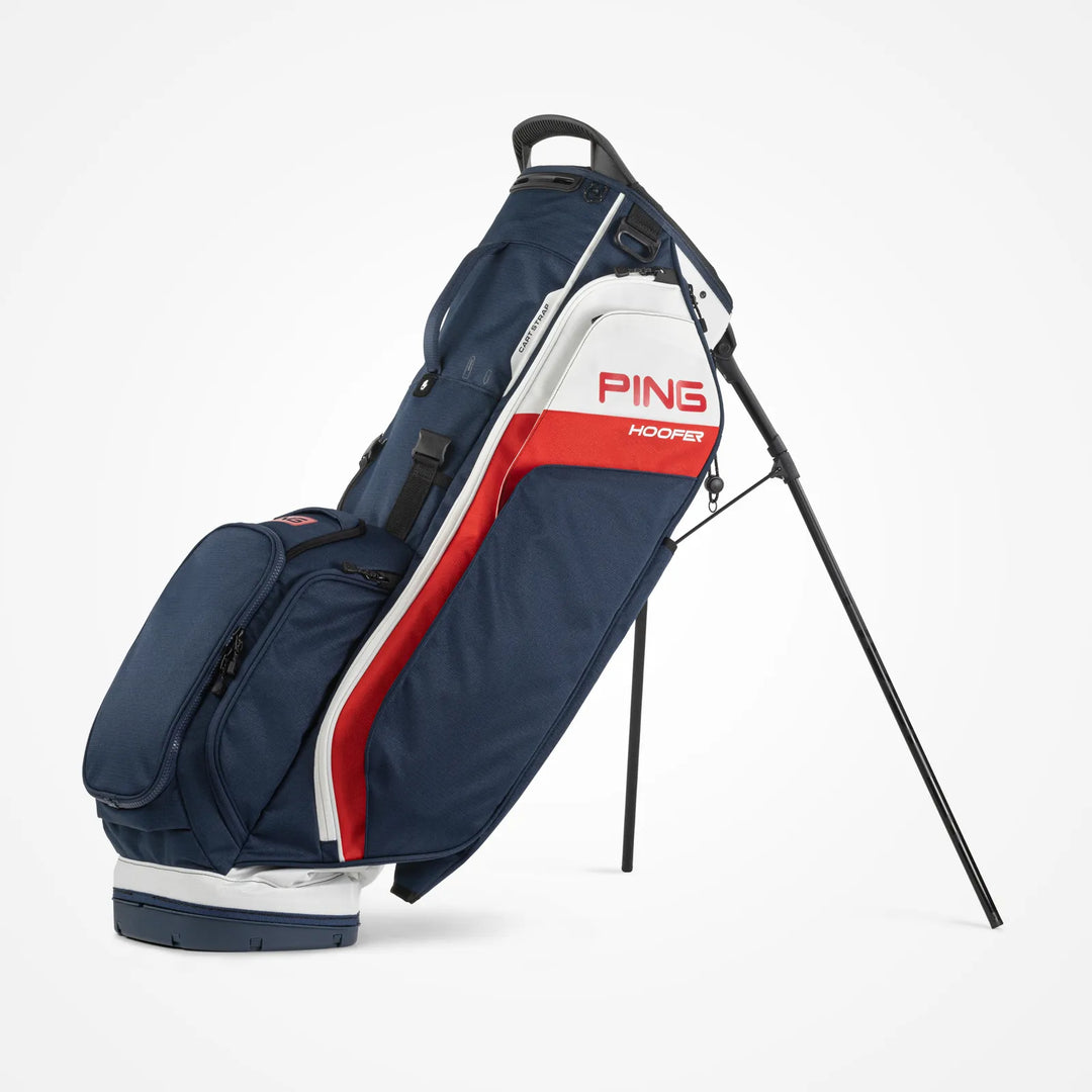 Sac Trépied de Golf PING Hoofer - Marine / Blanc / Rouge