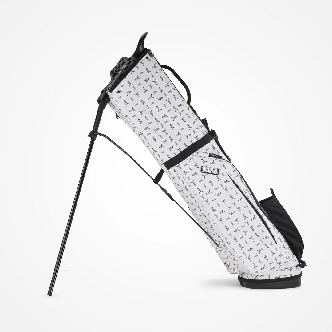 Sac Trépied de Golf PING Moonlander - Blanc - vue 3