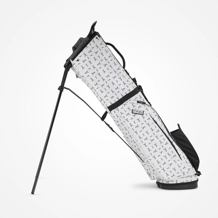 Sac Trépied de Golf PING Moonlander - Blanc - vue 3