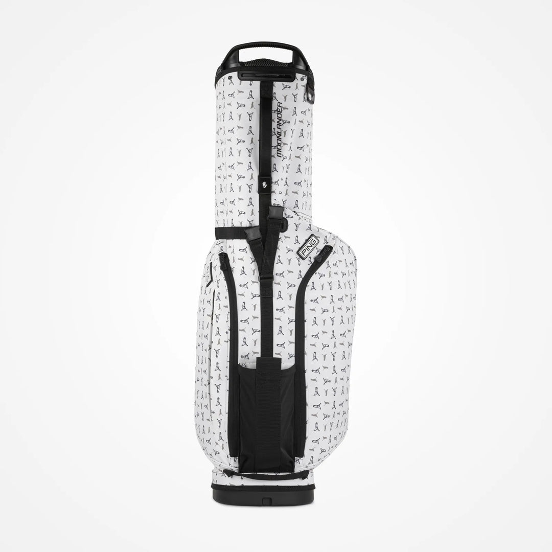 Sac Trépied de Golf PING Moonlander - Blanc - vue 2