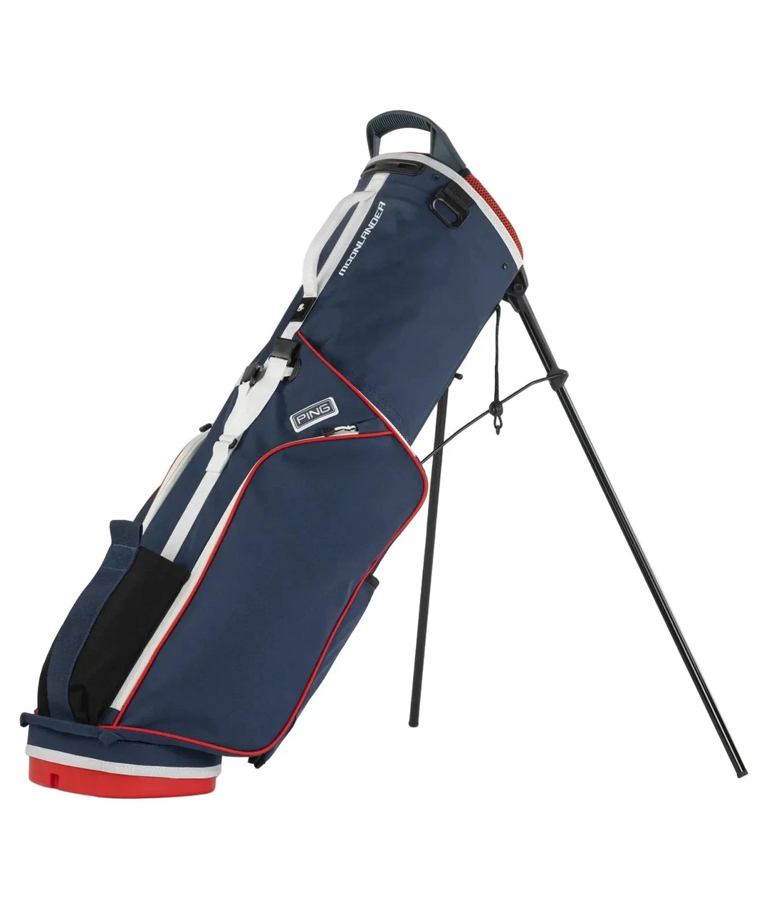 Sac Trépied de Golf PING Moonlander - Marine / Blanc / Rouge